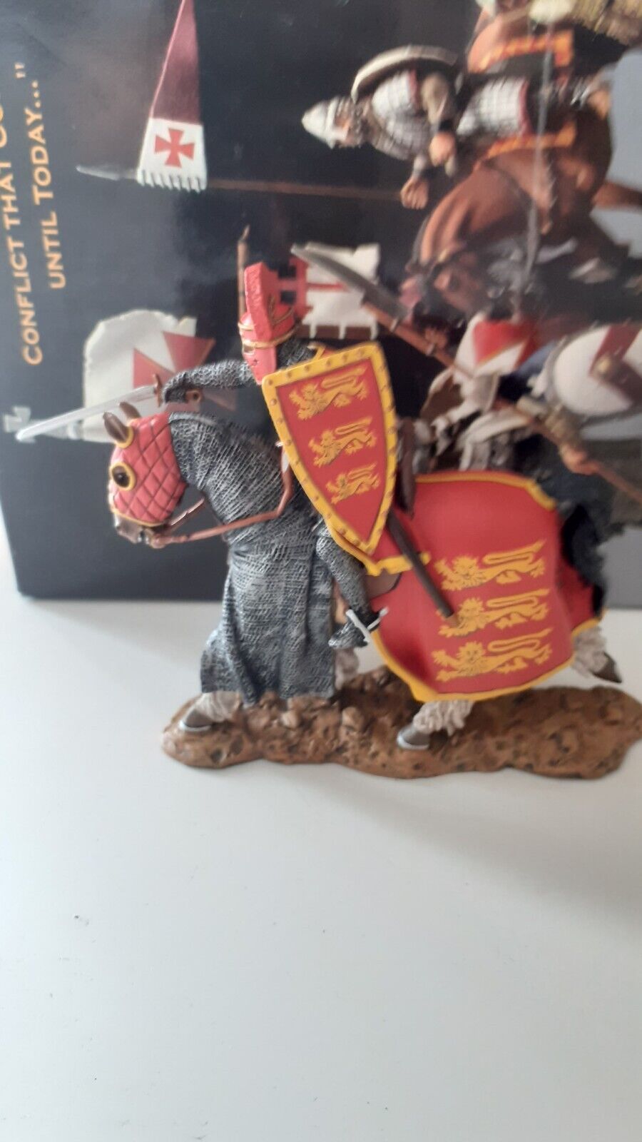 king and country mk053 mk53 crusader king richard knight 1:30 2013 boxed