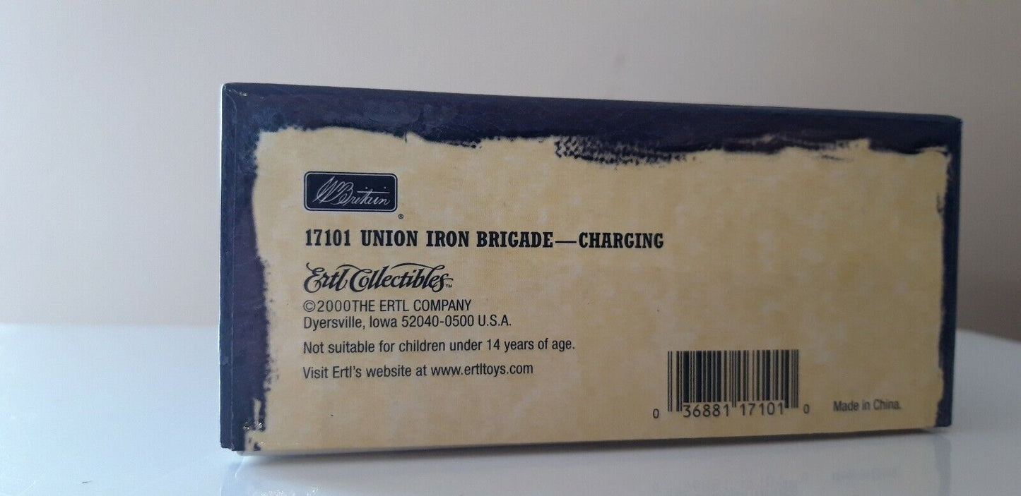 Britains 17101 acw union infantry iron brigade boxed