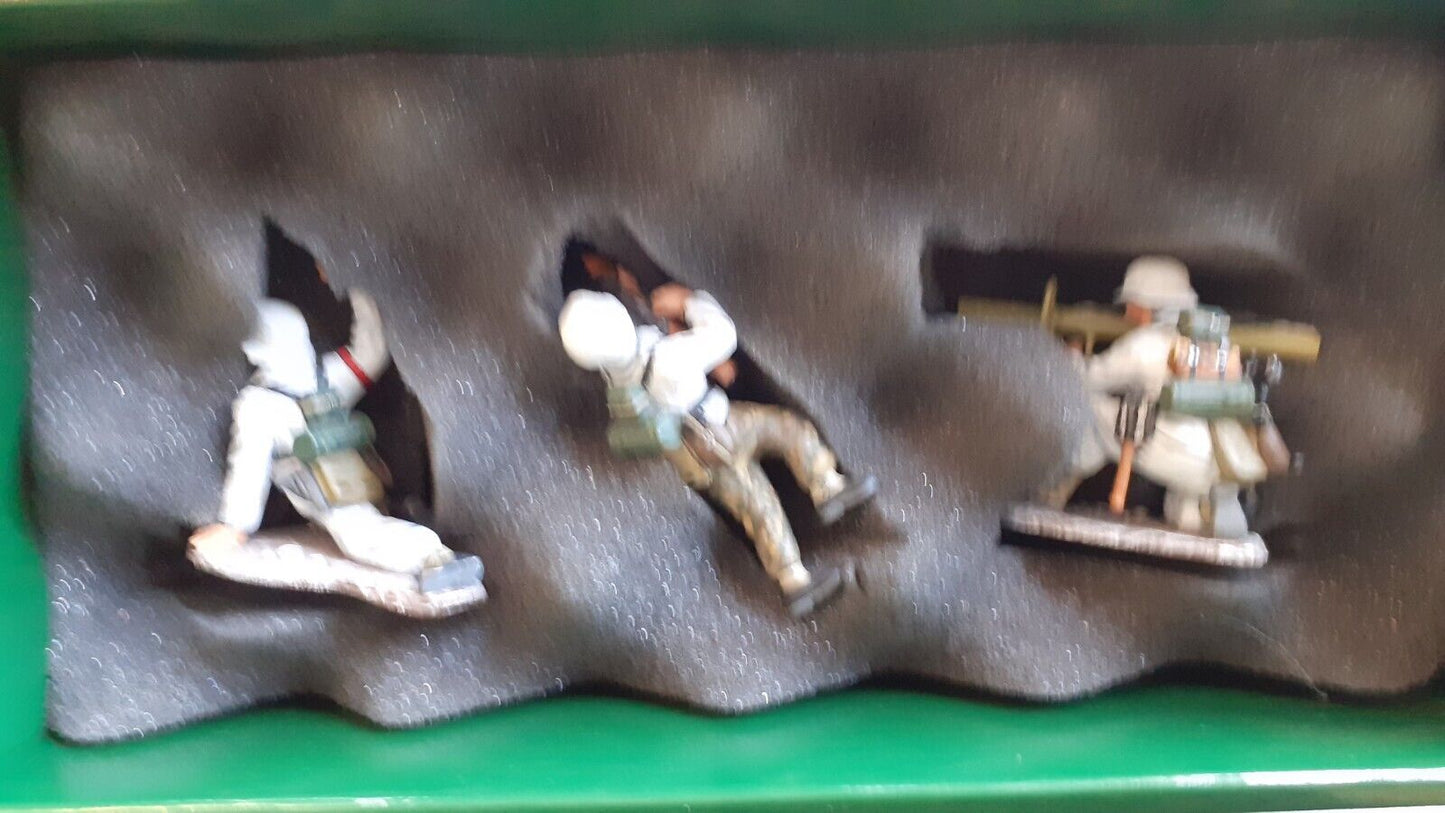 King and country ww2 german ambush team boxed 1:30 ws011 ws11 rare winter wdb