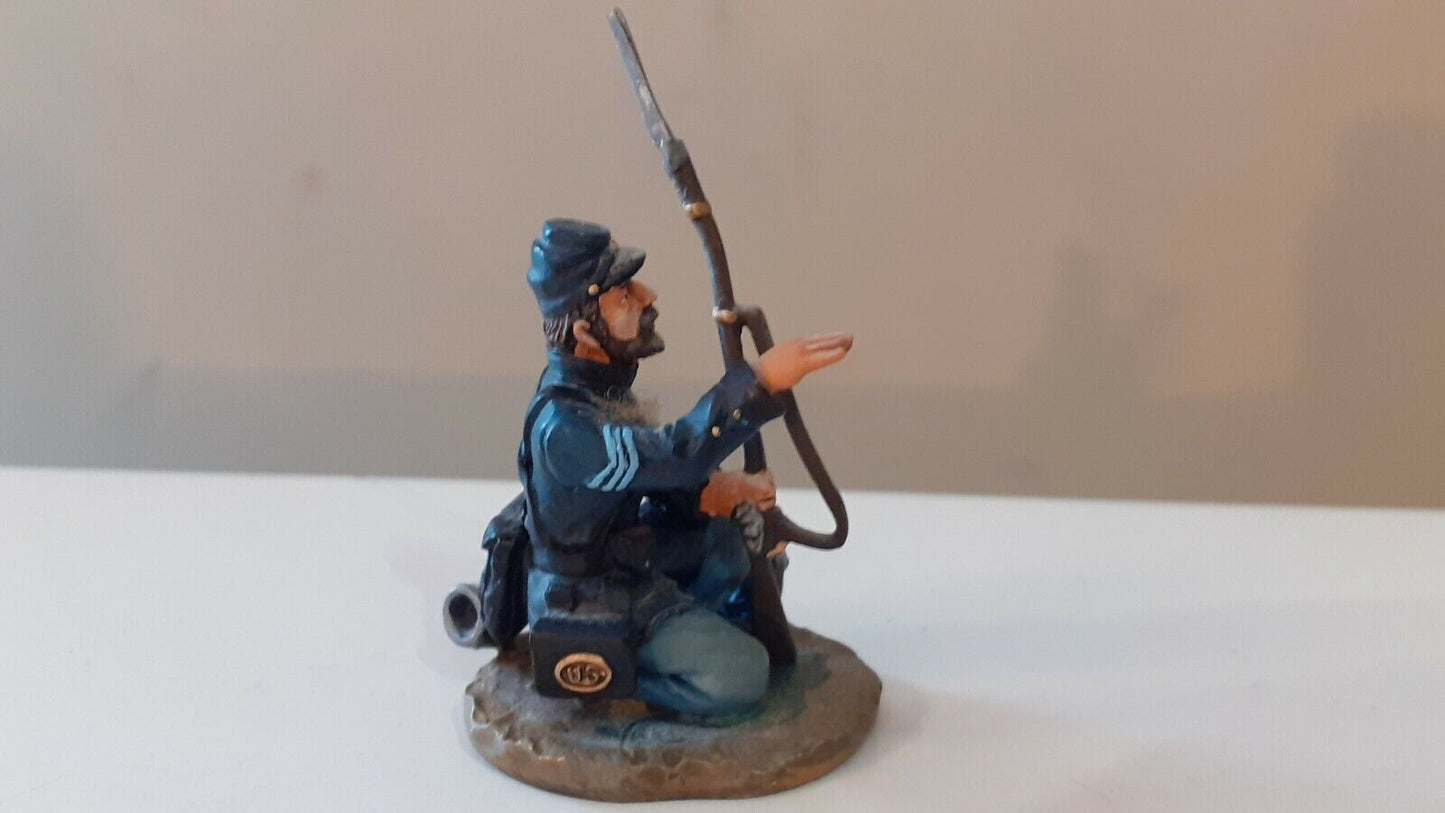 Britains acw union artillery infantry sergeant17532 1:32 metal no box w5