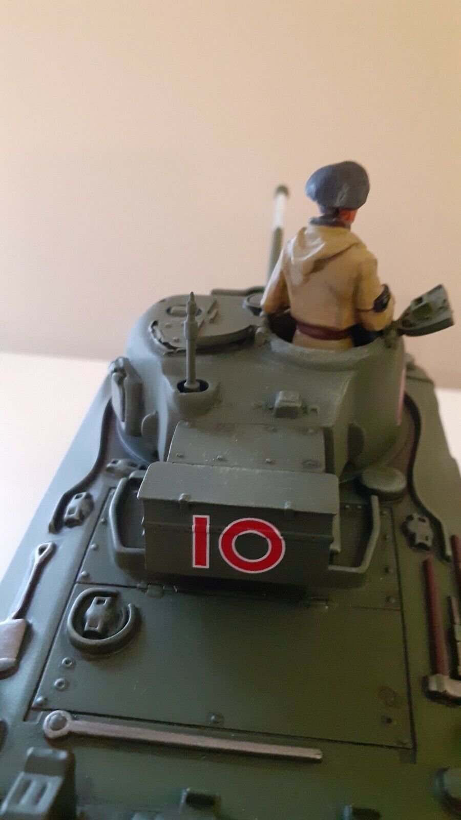 Britains 17496 17496b ww2 Sherman tank boxed 1:32