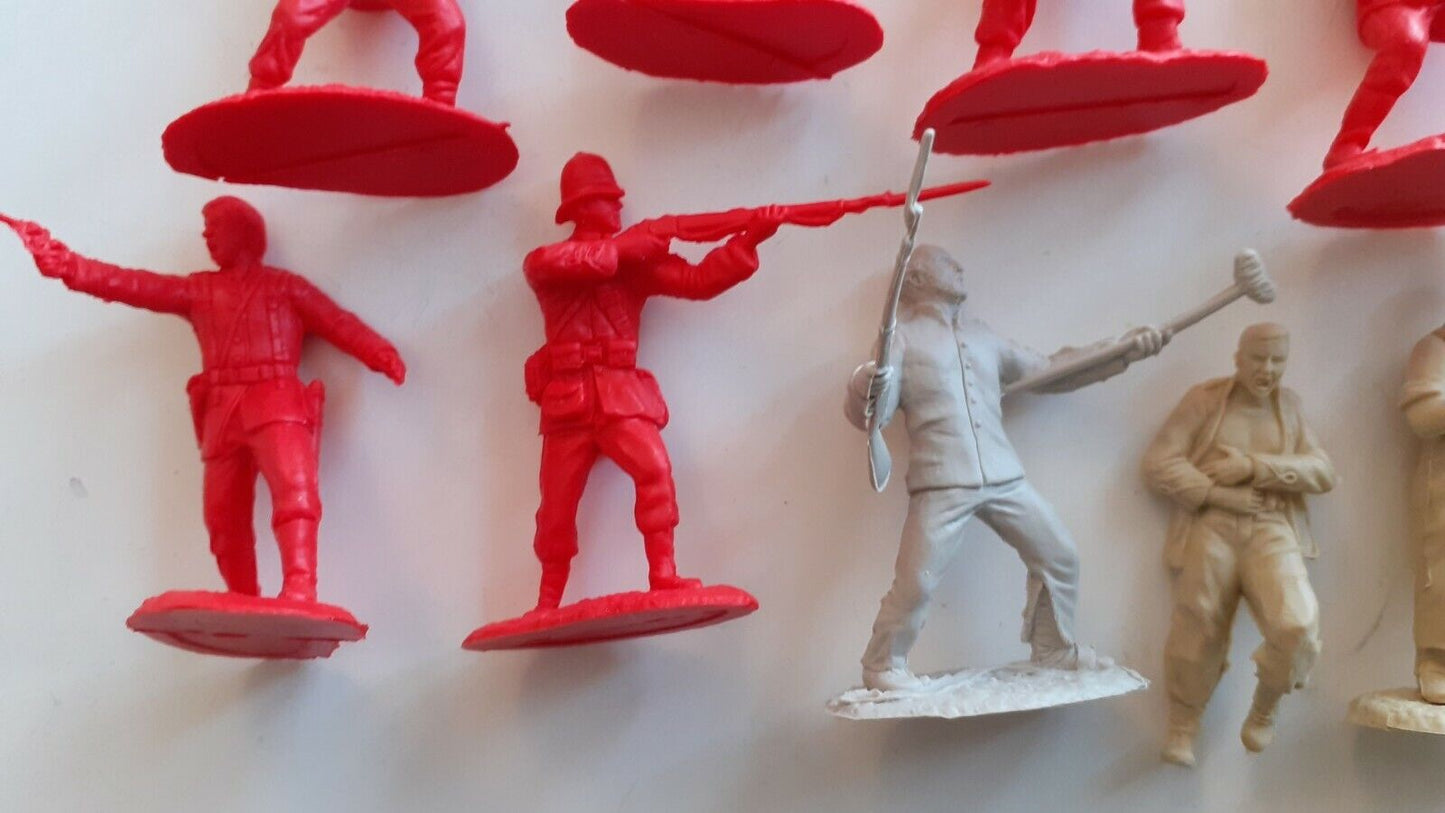 conte plastic zulu wars 24th foot British infantry rorkes drift 1:32 2000 b6