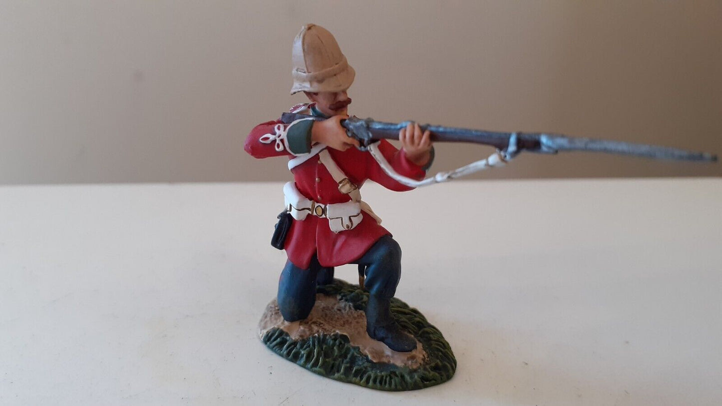 Britains 20018 Zulu wars british 24th foot 1:32 metal boxed b7