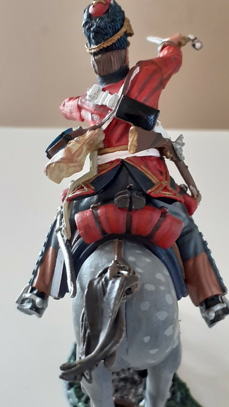 The collectors showcase waterloo napoleonic British cs00476 Scots greys 1:30 metal