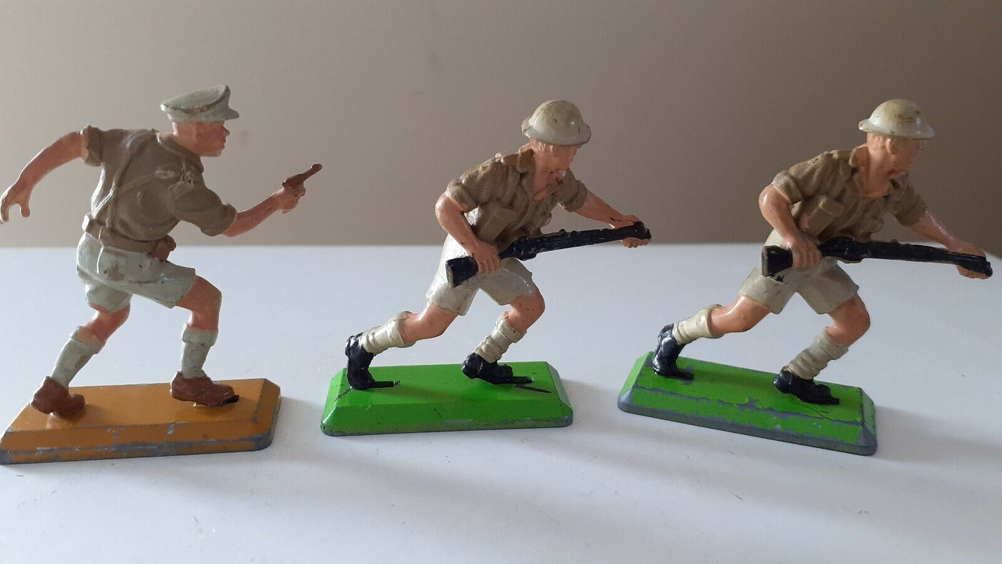 Britains deetail ww2 British 8th army bulk lot 1970s 1:32 b3