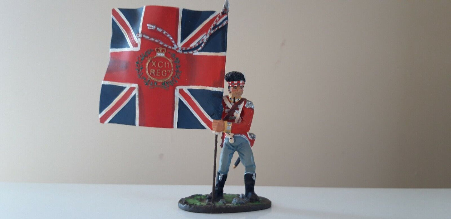 Britains Napoleonic Waterloo British infantry 92nd Highlanders 17364