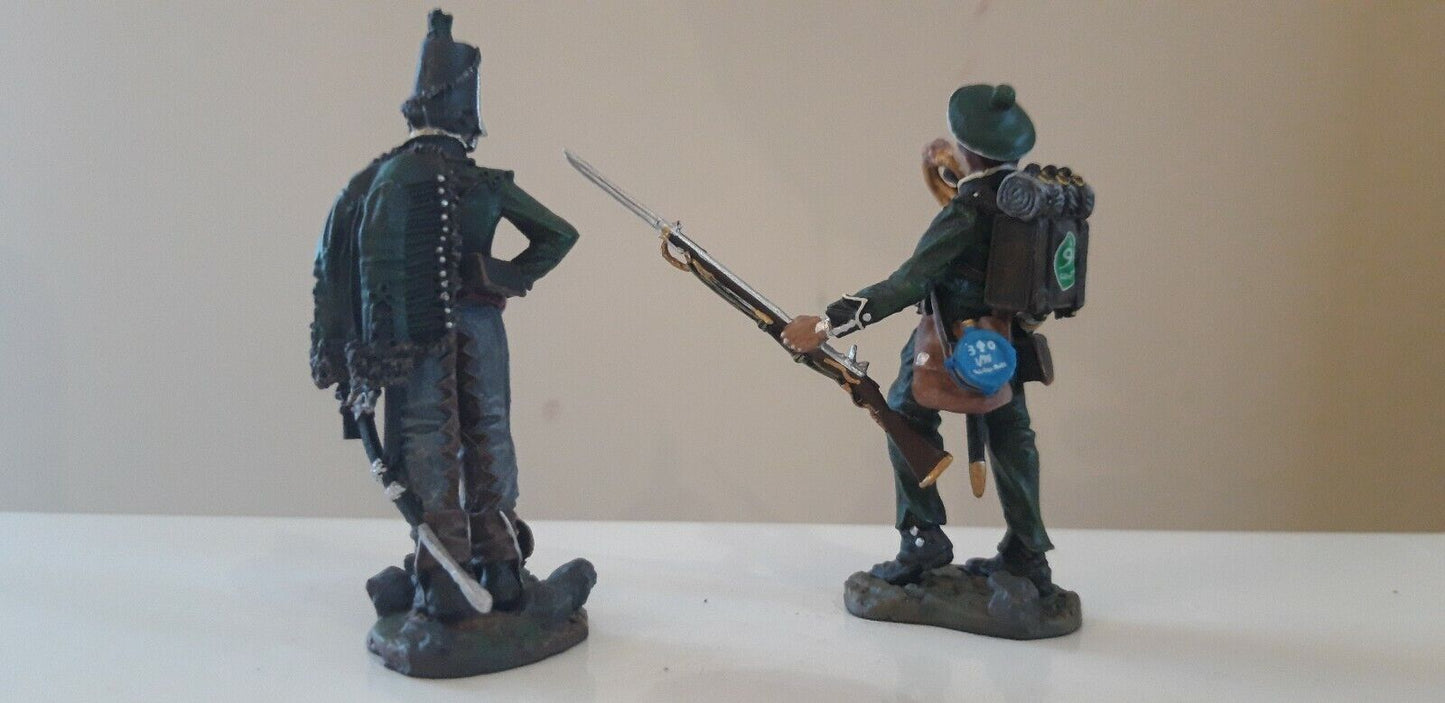 Collectors showcase waterloo Napoleonic hougoumont 95th rifles boxed cs00321