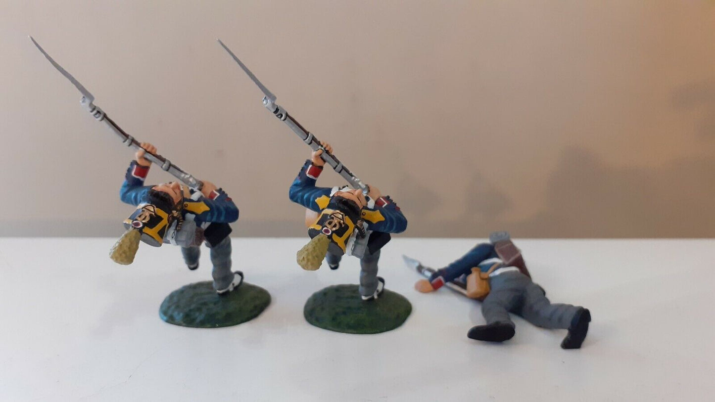 Frontline figures Napoleonic waterloo french 54th line no box 1:32 f.l.i.3 w7