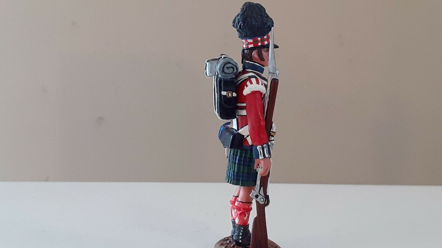 King and country Waterloo black watch 42nd Highland boxed 1:30 na36 bb3