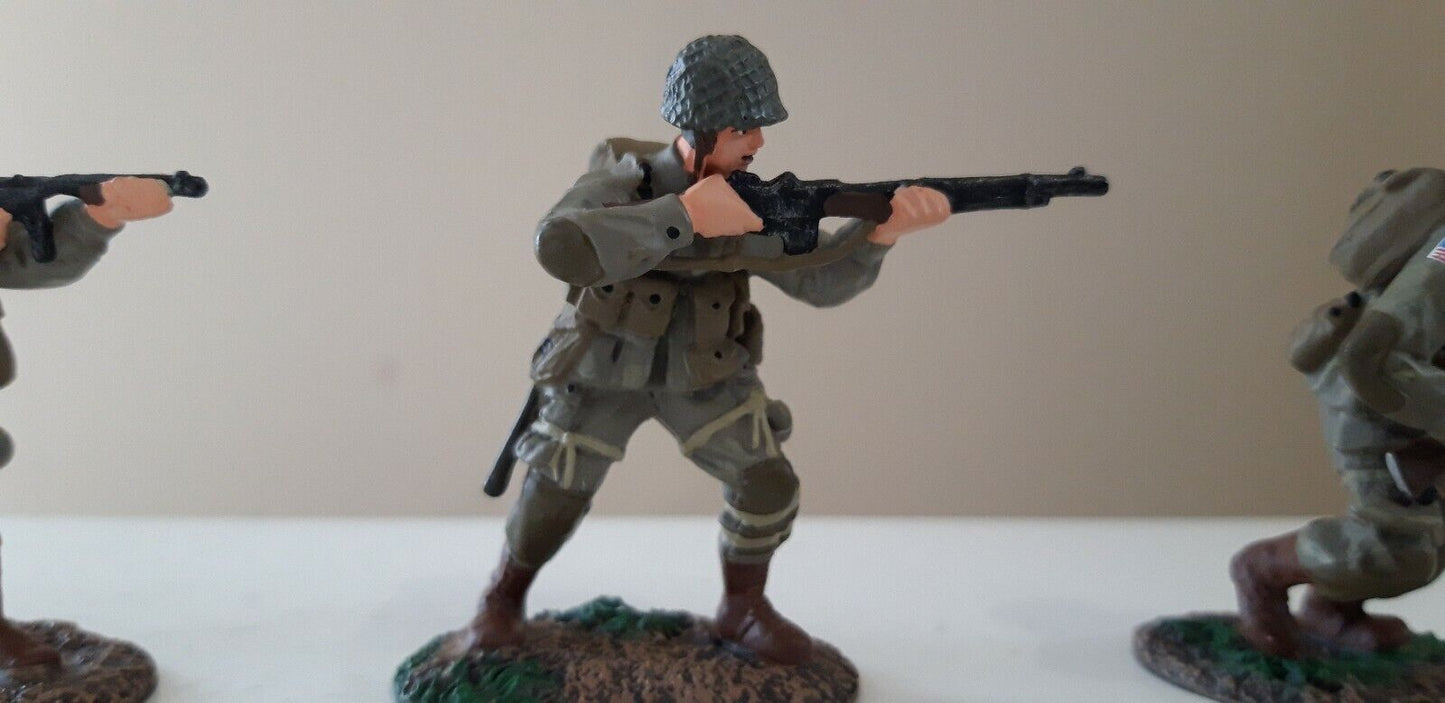 Britains 17140 ww2 d-day us 101st airborne paratroopers paras boxed 1:32