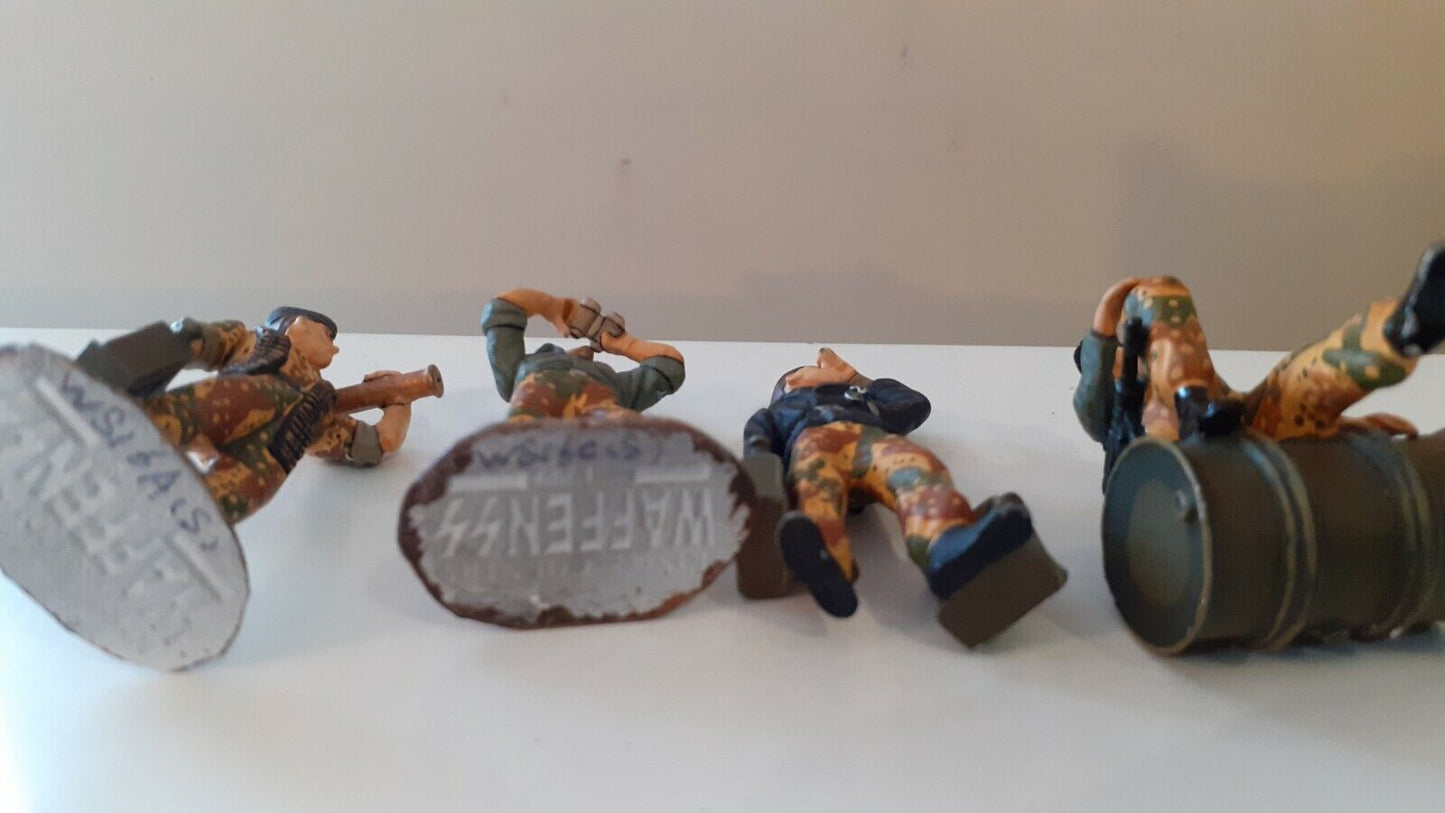 king and country early ws016 ww2 German panzer crew wittman 1:30 metal boxed