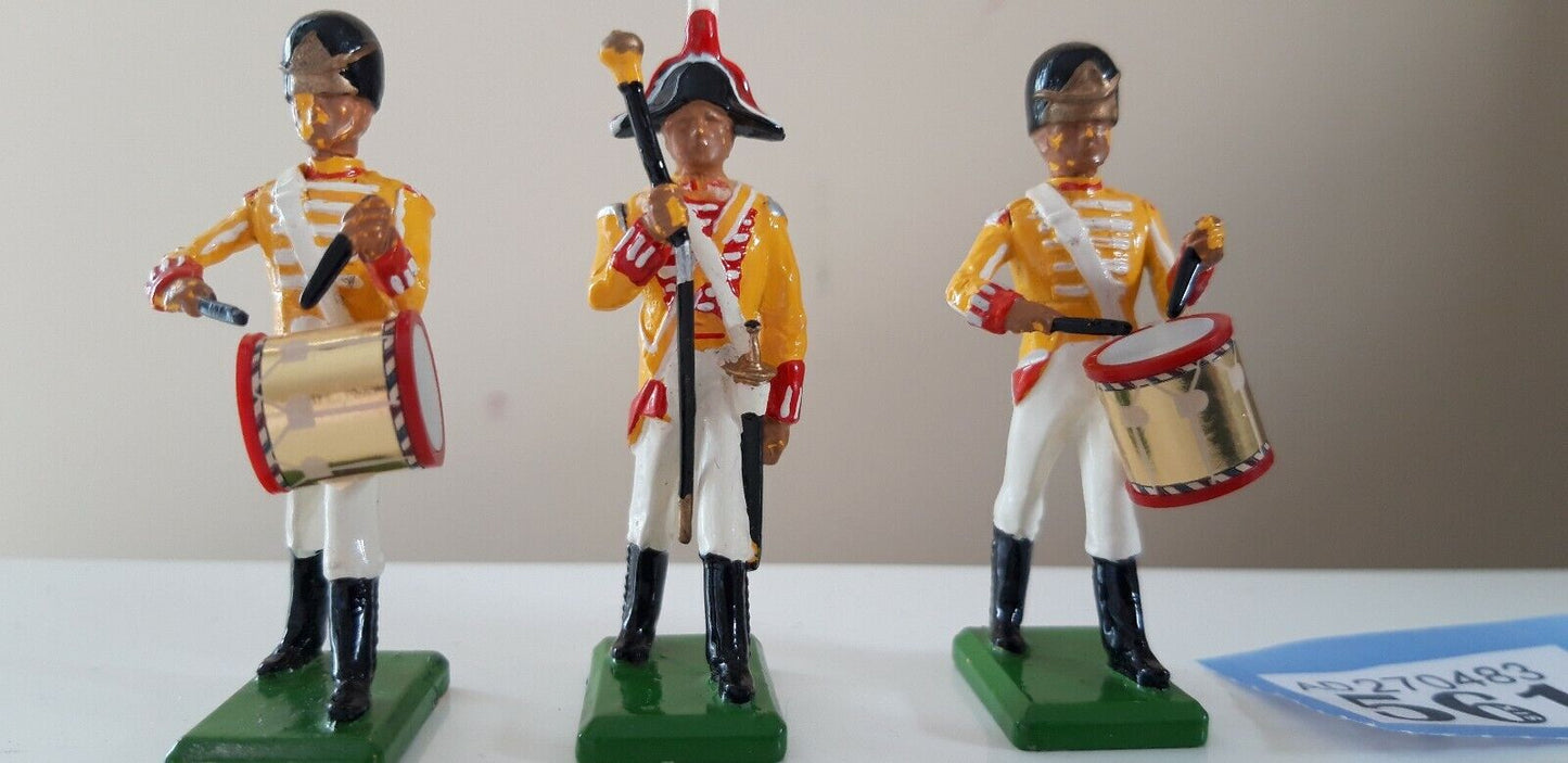 Britains ceremonial royal borders band Buckingham palace 1:32 metal