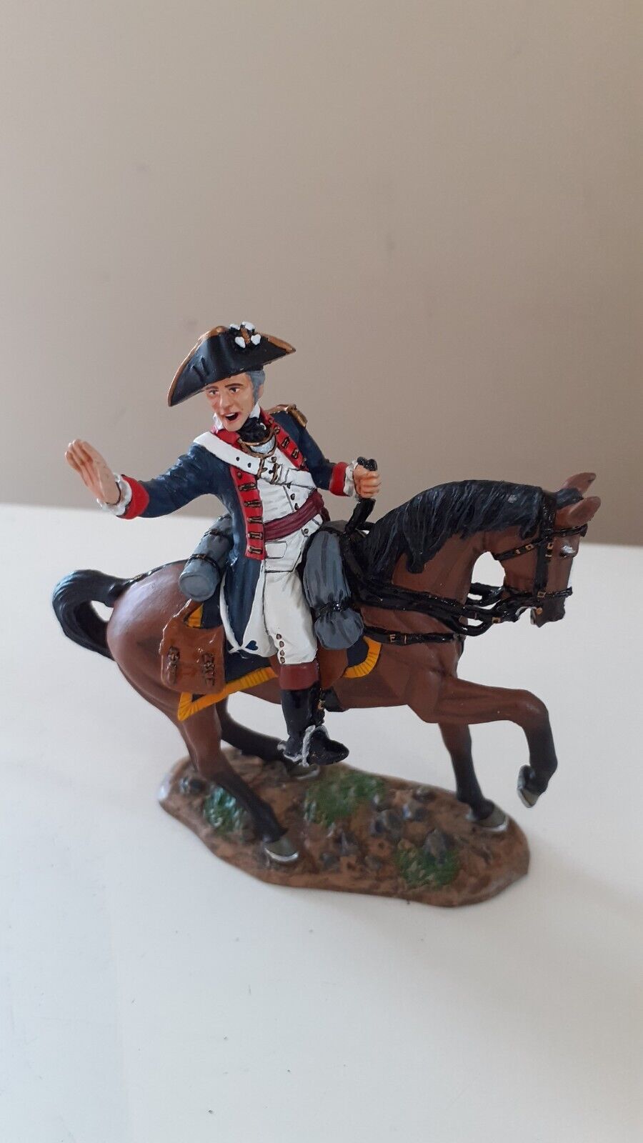 King and country rhode Island regiment mounted officer awi 1:30 ar067 ar67