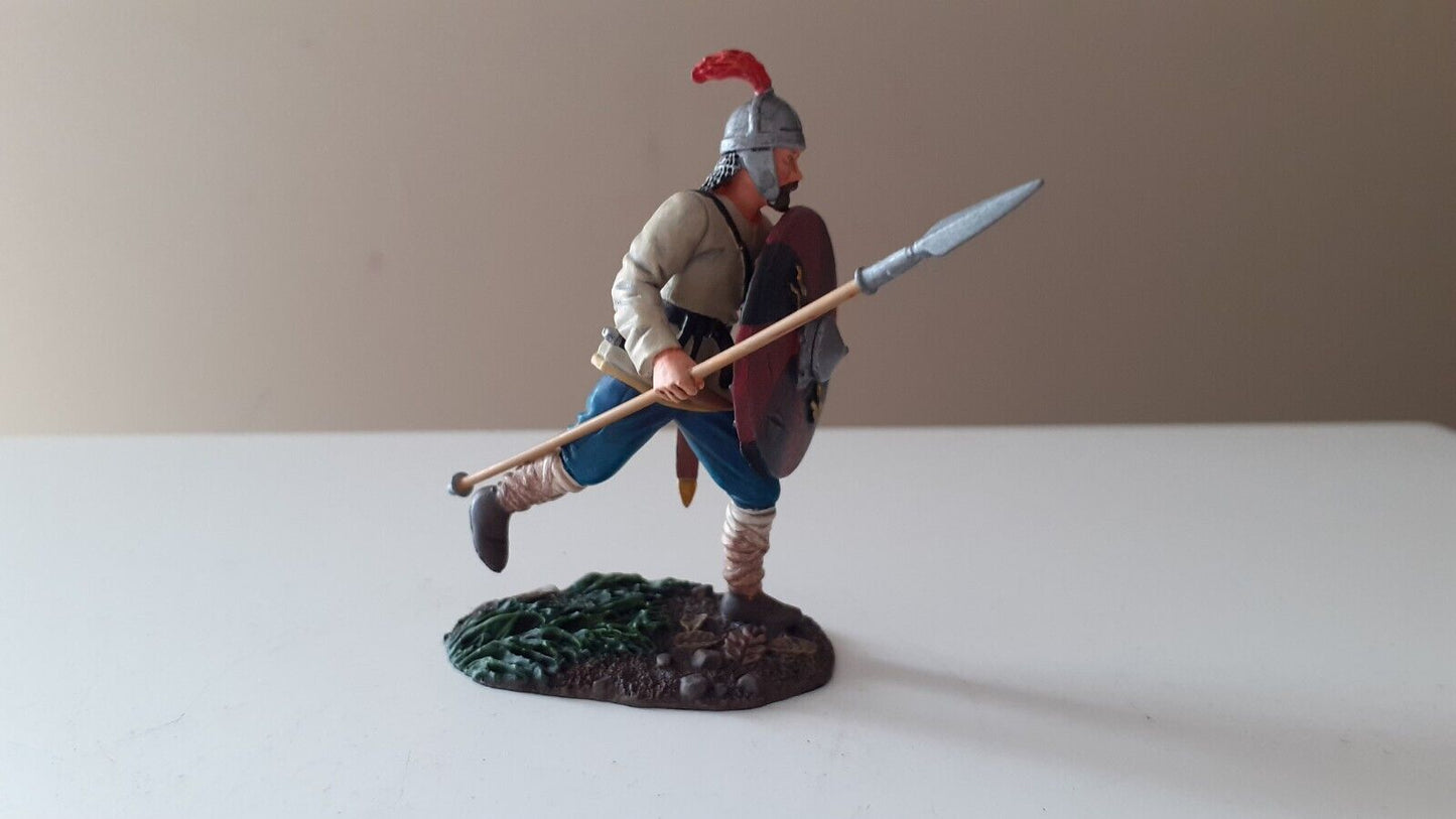 Britains metal saxon warrior spear 62116 osgar vikings 1:32 boxed b8