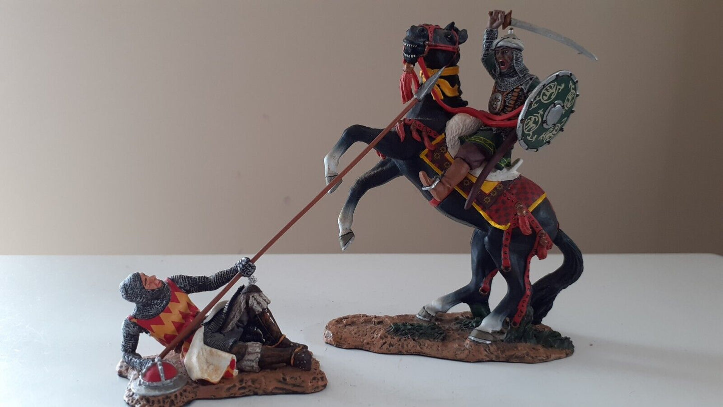 King and country mk051 mk51 knight crusaders saracens 1:30 metal boxed