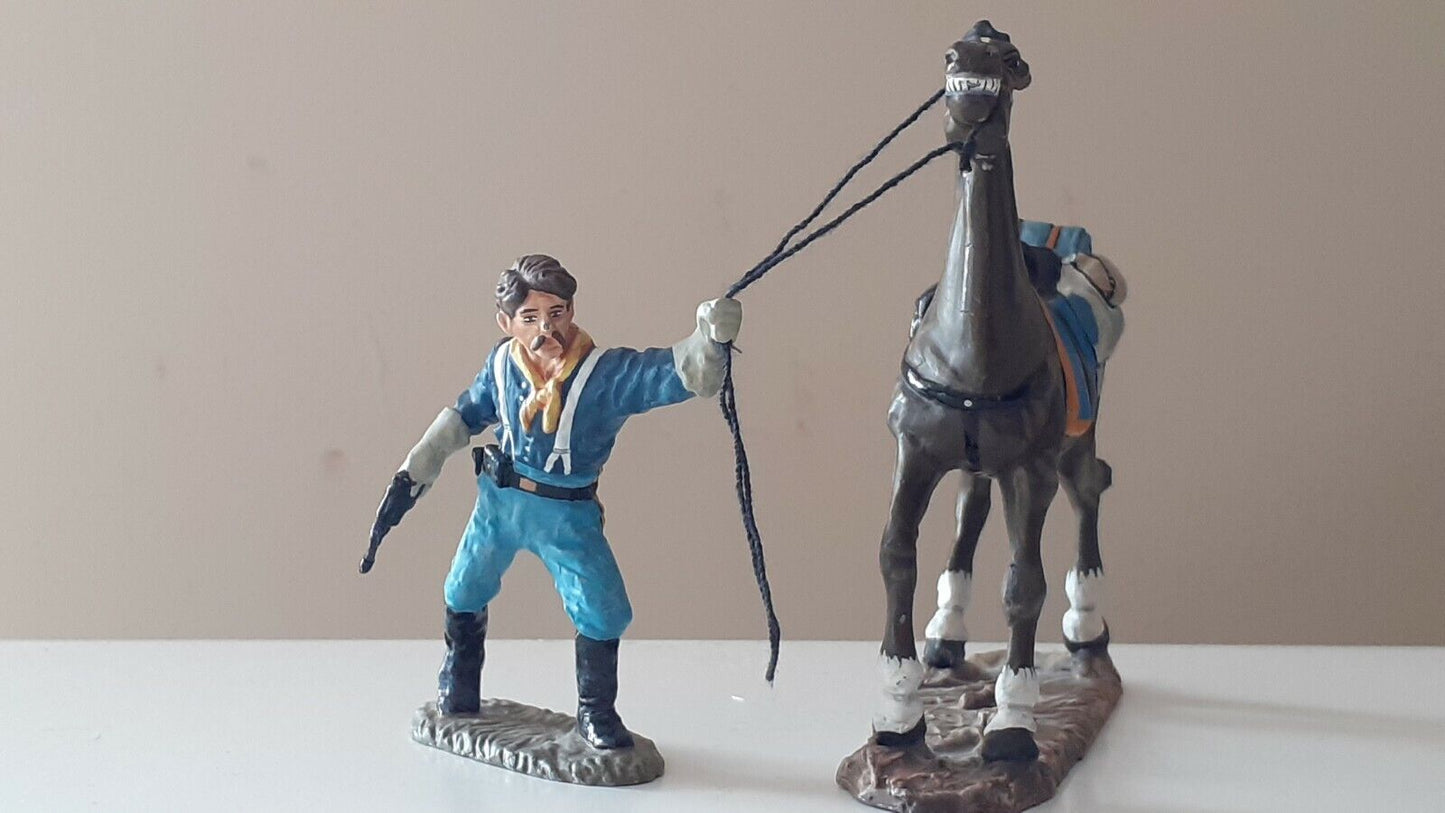 King and country real wild west rough riders 7th cavalry no box 1:30 trw177 w9