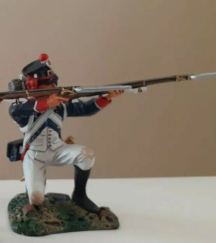 Patriot King and country Waterloo Napoleonic french 1 fig no box 1:30
