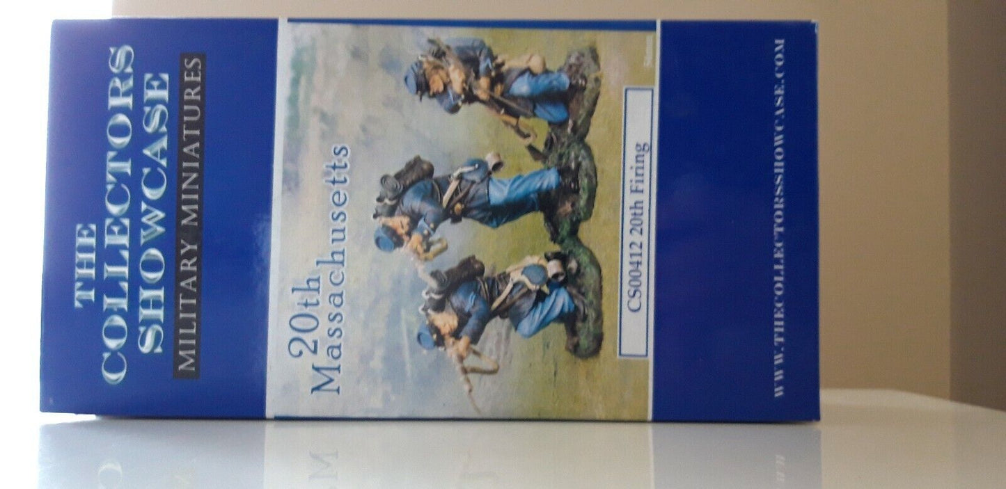 The collectors showcase acw cs00412 20th Massachuset union infantry 1:30 metal