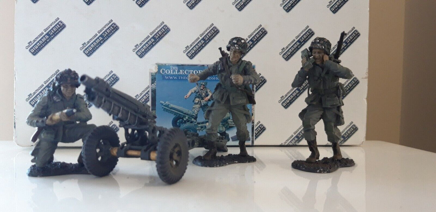 Collectors showcase ww2 us 101st airborne paras howitzer d-day arnhem cs00208