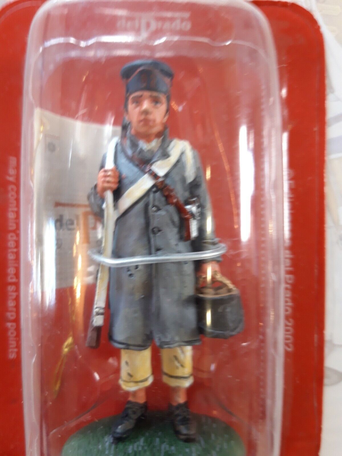 Del prado napoleon at war 29 waterloo 1:30 French infantry mib book
