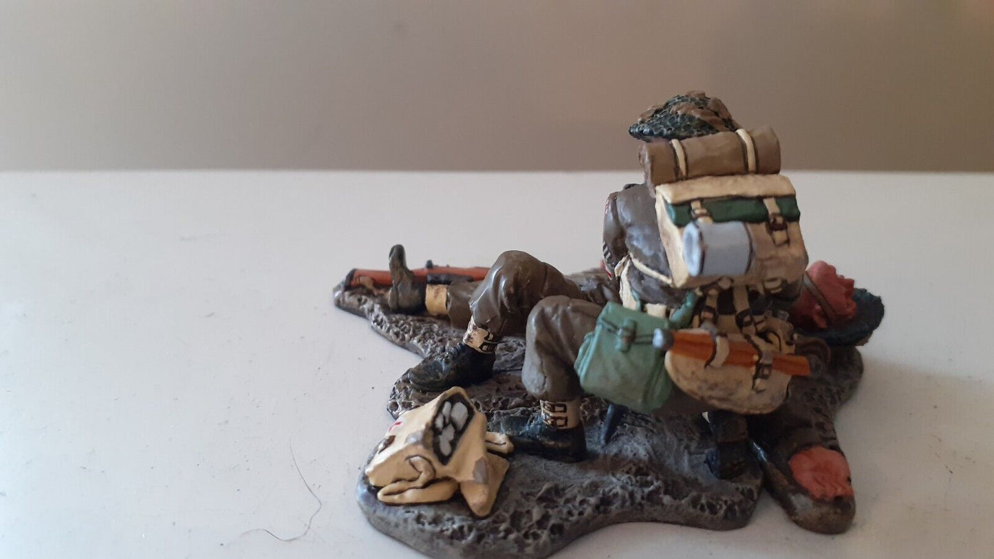 King and country ww2 d-day medic british canadian 2009 no box dd109 w12