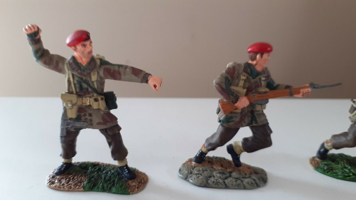 conte boxed wwii-003 ww2 d-day British paras arnhem 1:32 metal d-day