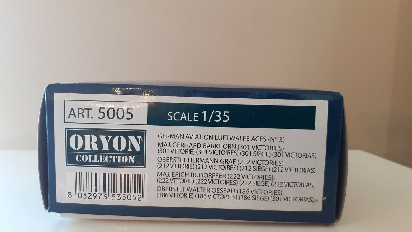 Oryon 1:35 art.5005 ww2 german luftwaffe raf aviation aces boxed