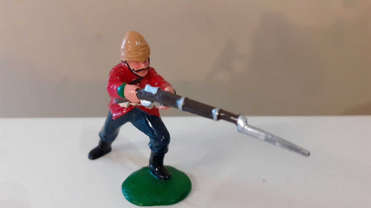 early trophy miniatures 1991 zulu war 24th foot 1:32 metal no box dc