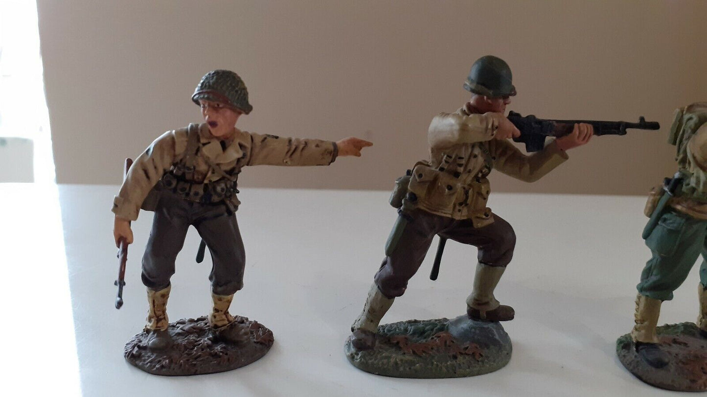 Ontc old northwest trading ww2 d-day us army infantry 1:32 metal eto4 eto-04