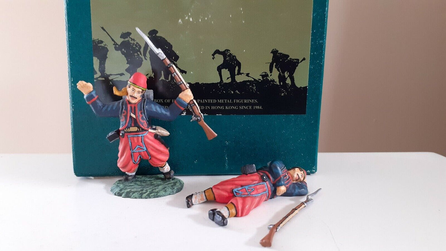 Frontline acw union zouaves infantry 1:32 metal nyz.4 5th ny casualties