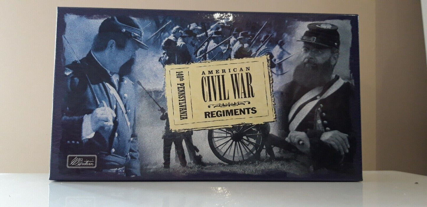 Britains 17292 acw union infantry 140th Pennsylvania casualties boxed