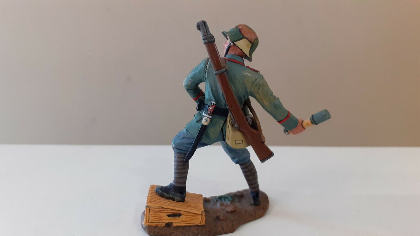 King and country Ww1 German infantry grenadier storm trooper 1917 1:30 fw211