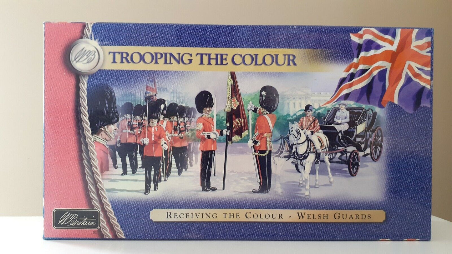 Britains ceremonial Welsh guards 1:32 metal figure buckingham palace 40110