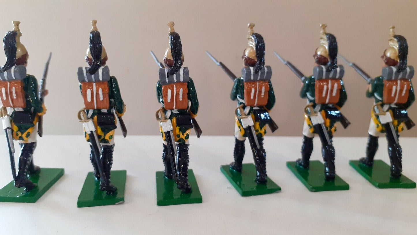 early trophy miniatures 1991 Napoleonic Waterloo french dragoon guards 1:32