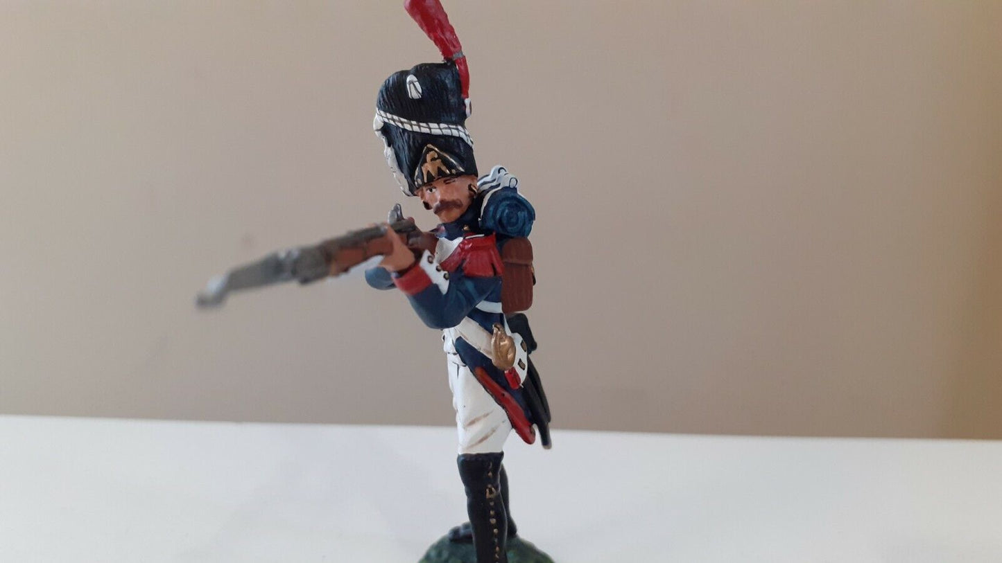 Frontline figures Napoleonic waterloo 3 french guards no box 1:32 wrdb