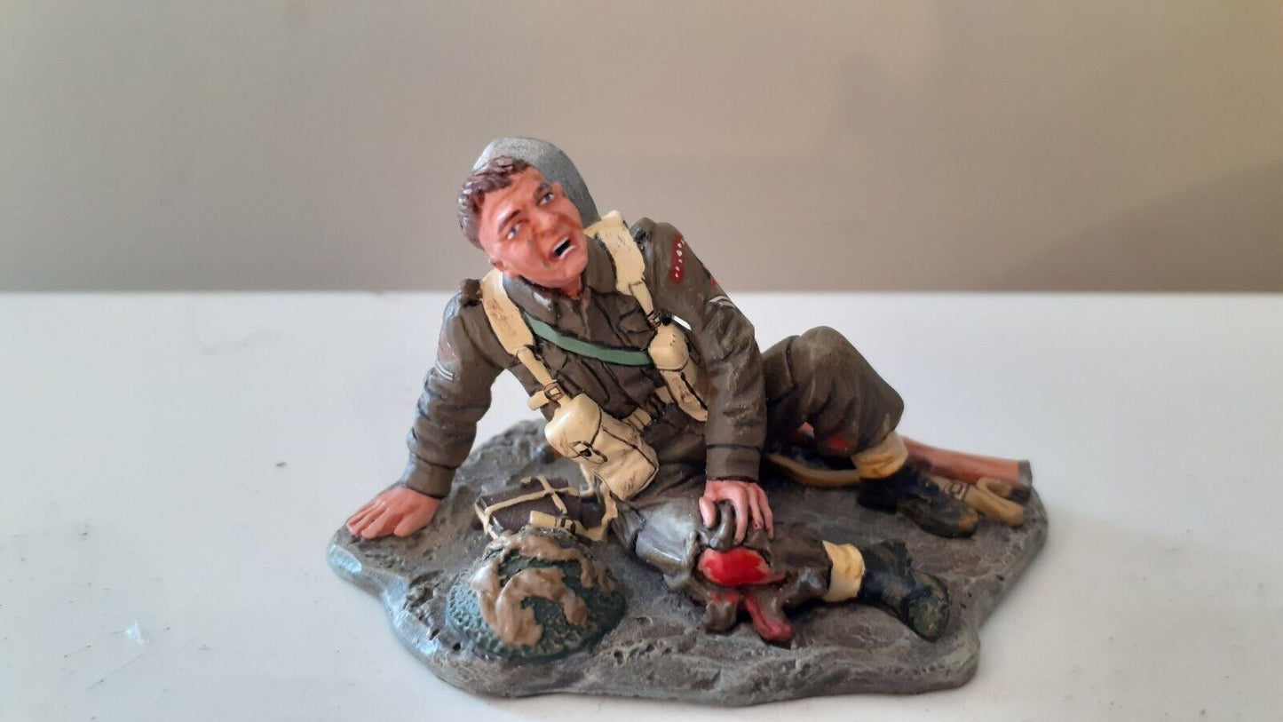 King and country ww2 d-day wounded british canadian 2009 no box dd356 w12