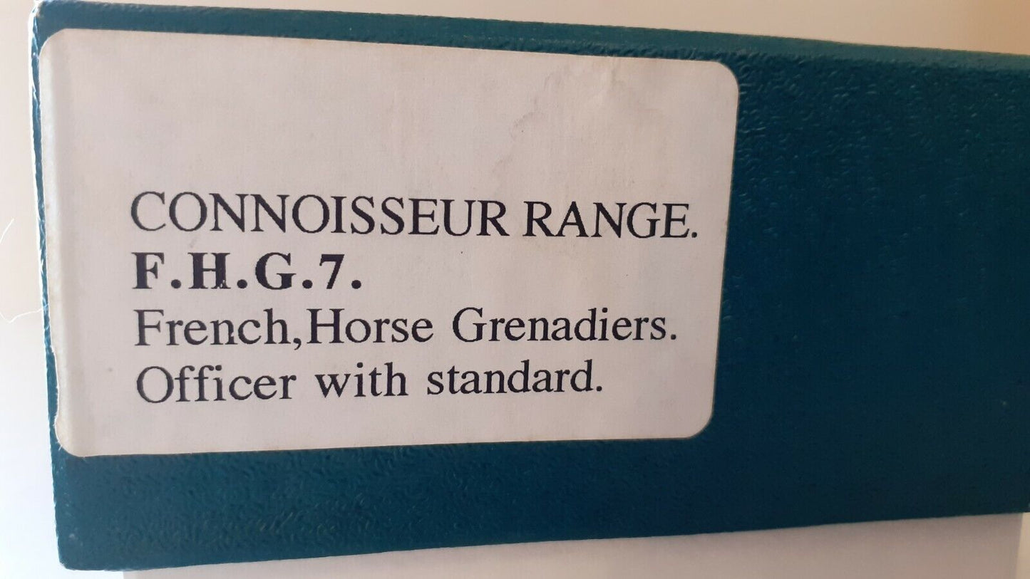 Frontline waterloo Napoleonic french horse grenadiers flag fhg7 boxed 1:32
