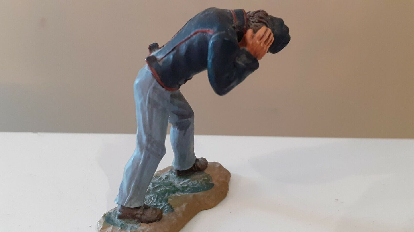 Britains acw union artillery gunner cannon 17532 1:32 metal no box w4