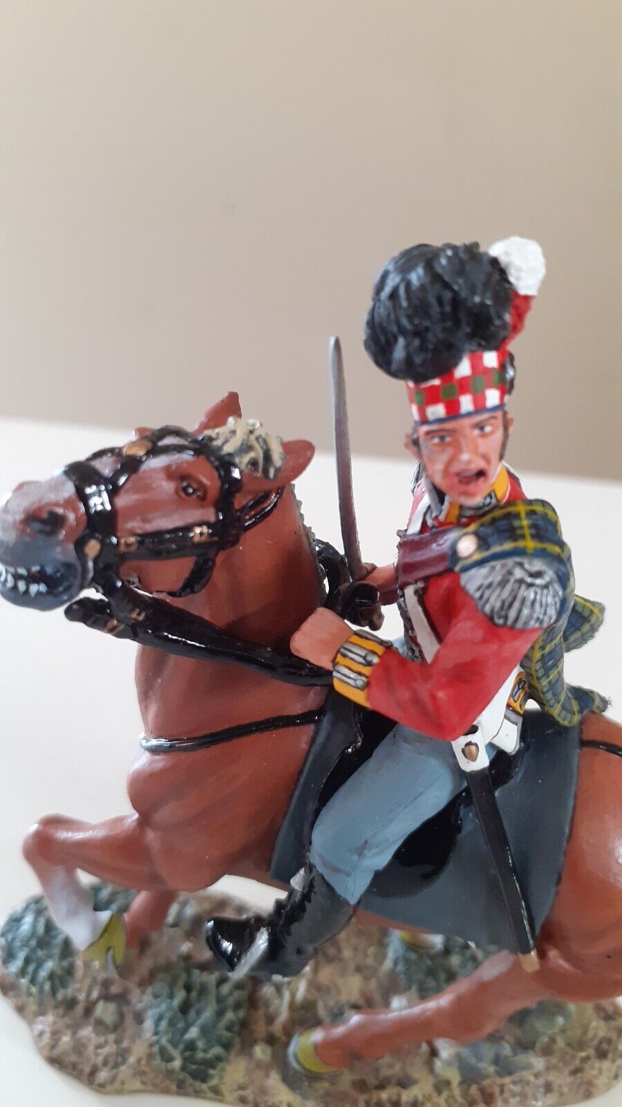 King and country Napoleonic Gordon highlanders major boxed 1:30 na208 2010 wb