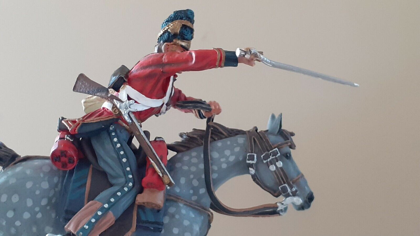 The collectors showcase waterloo napoleonic British cs00476 Scots greys 1:30 metal