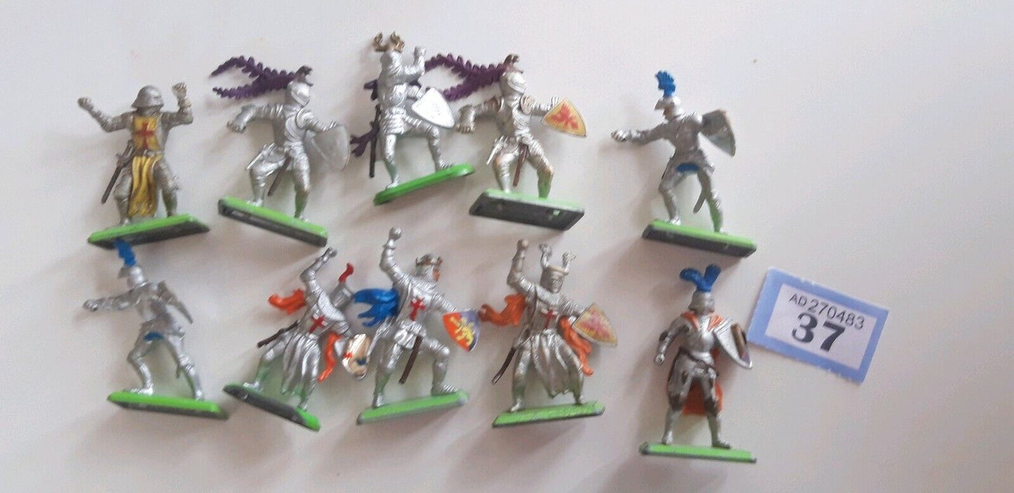 Britains deetail turks saracens crusaders knights 1970s 1:32 b3