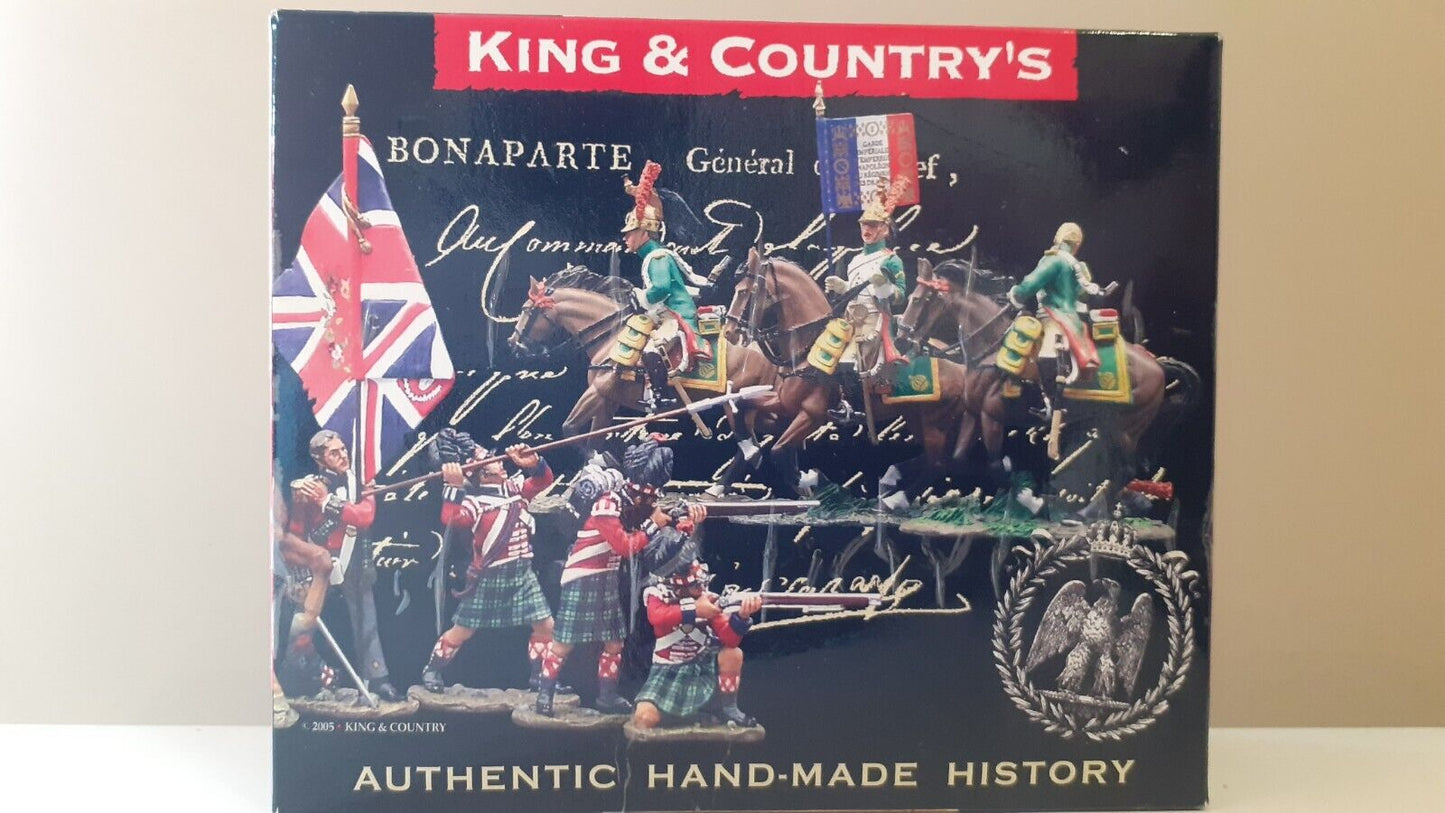 King and country Napoleonic empress dragoons boxed 1:30 na081 na81 wdb