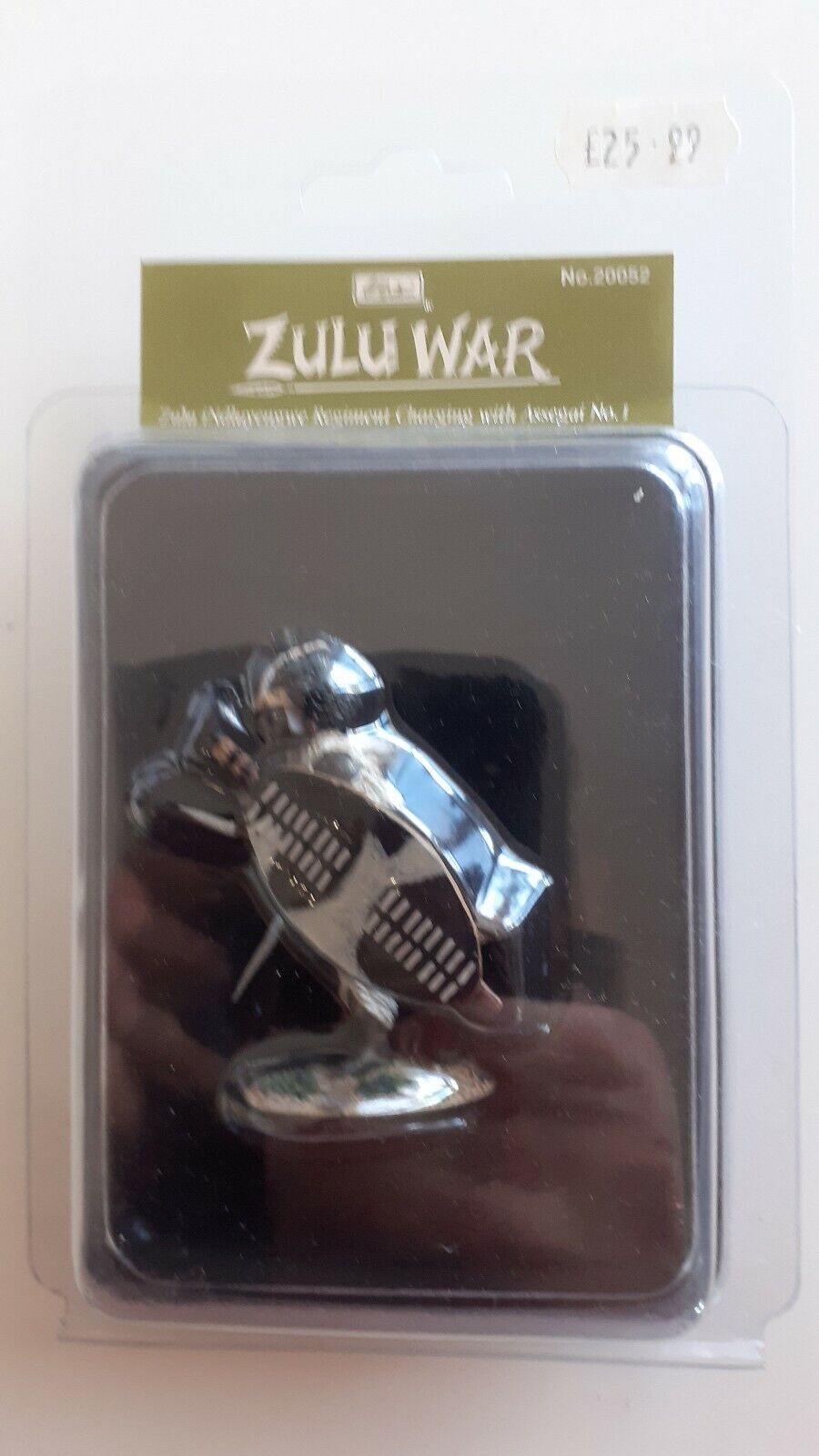 Britains 20052 Zulu wars indluyeng regiment charging assegai 1:32 metal boxed b7