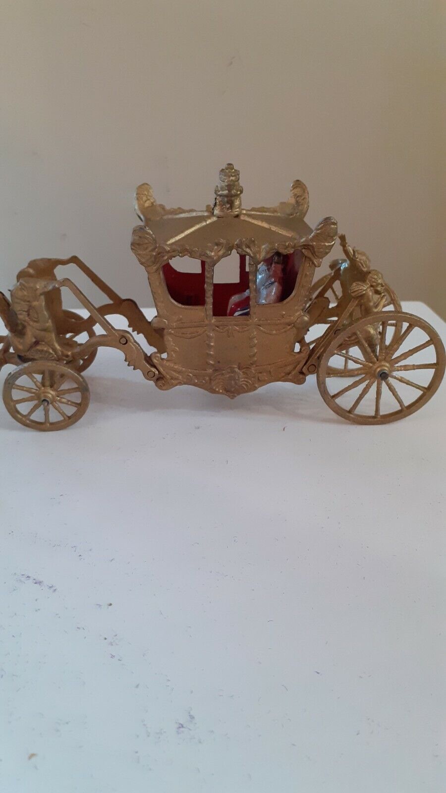 Britains 1470 ceremonial coronation coach queen Elizabeth band 1950s boxed