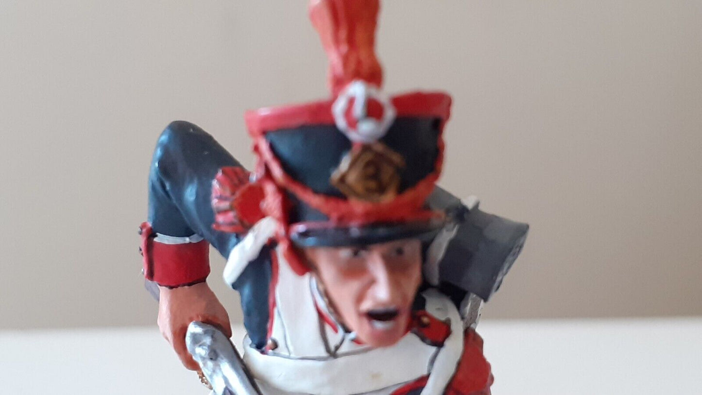 King and country Waterloo Napoleonic french infantry boxed 1:30 na101 s1