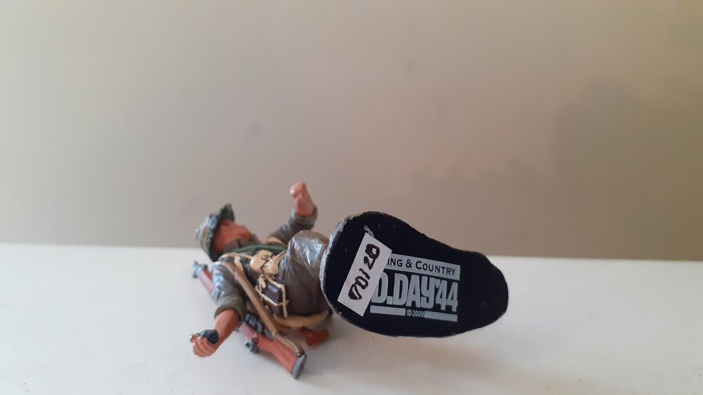King and country ww2 d-day throwing british canadian 2009 no box dd120 w12
