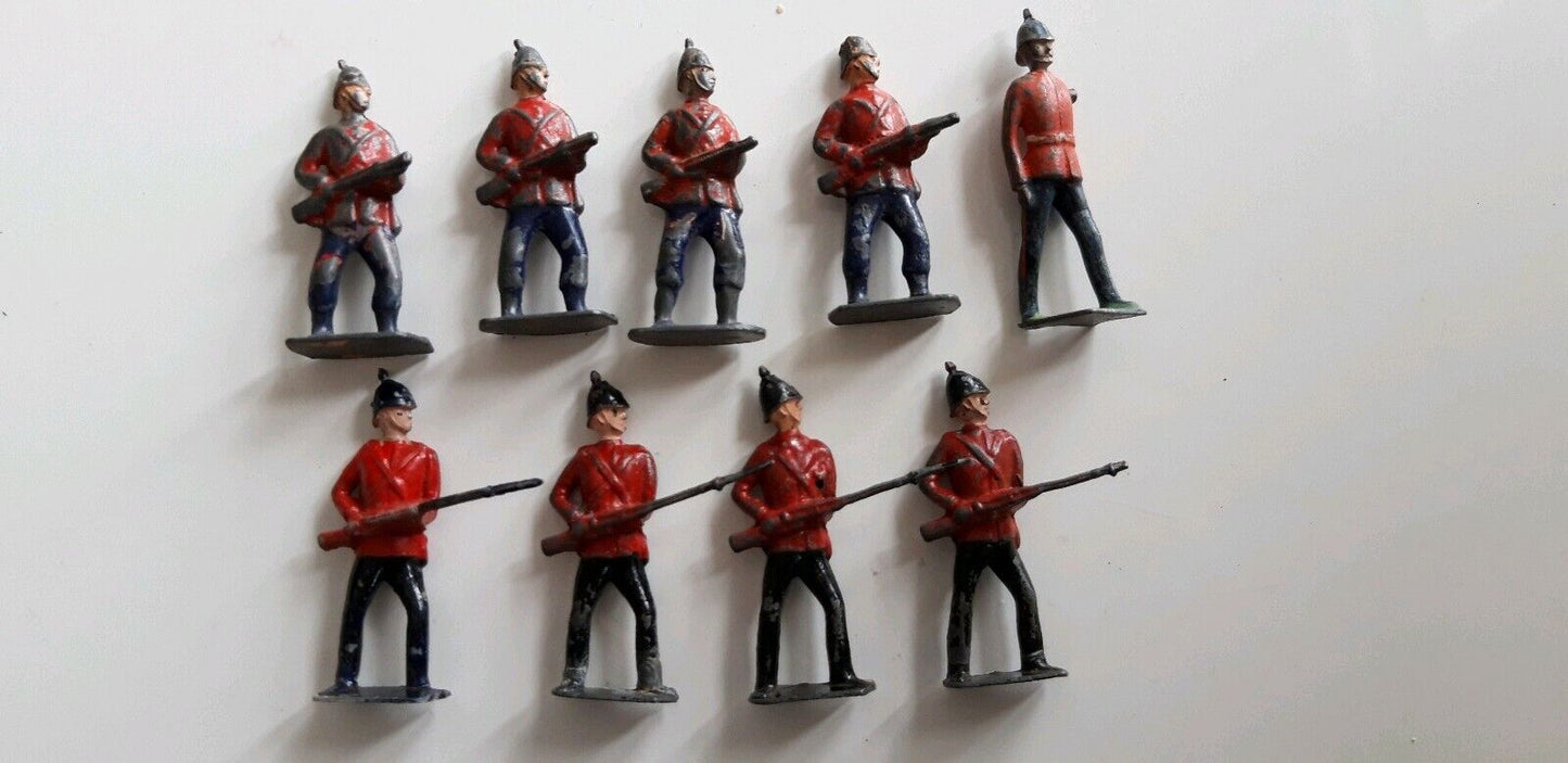 Britains hills early british army 1:32 metal b1