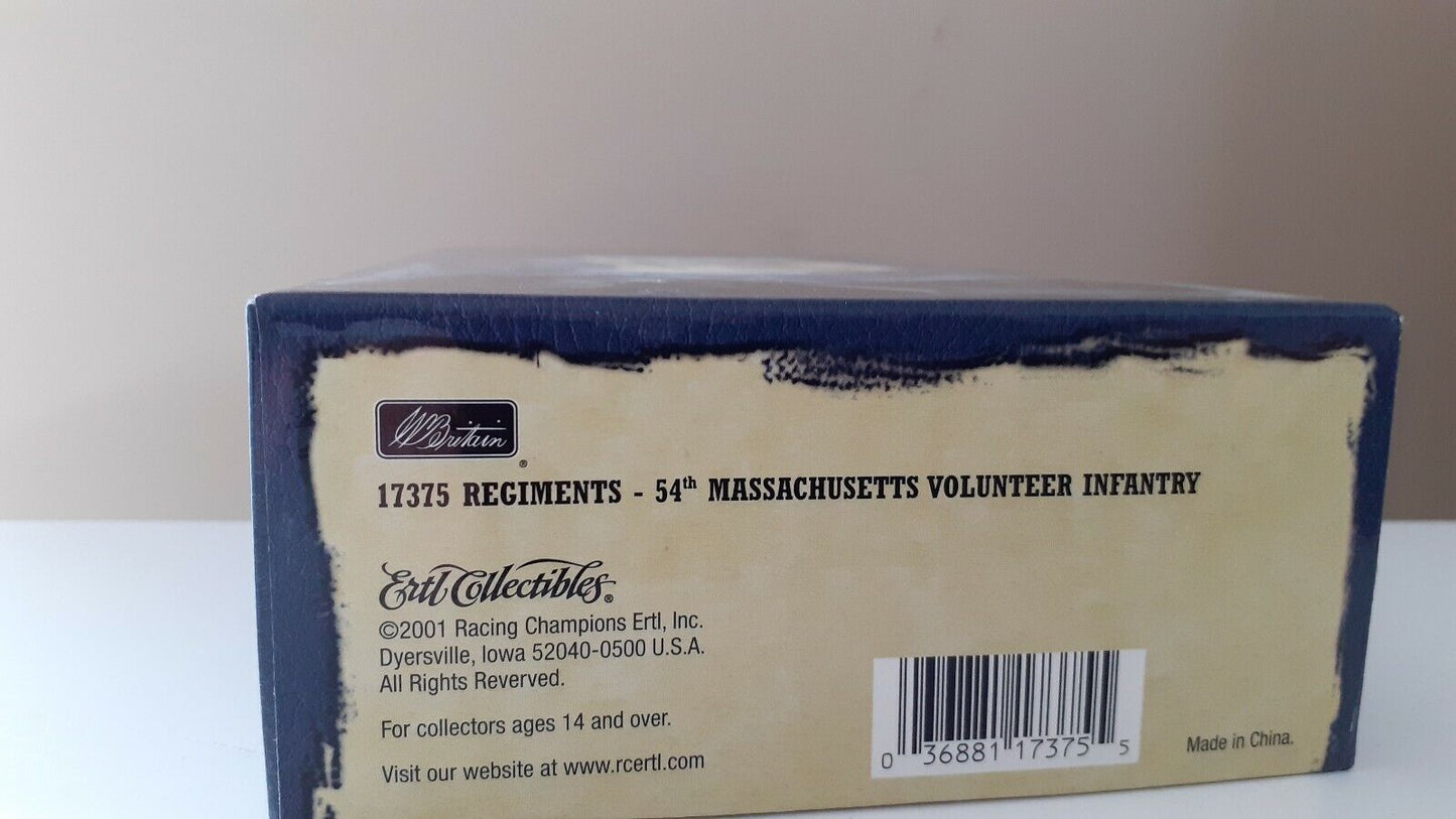 Britains 17375 acw union 54th Massachusetts infantry boxed 1:32