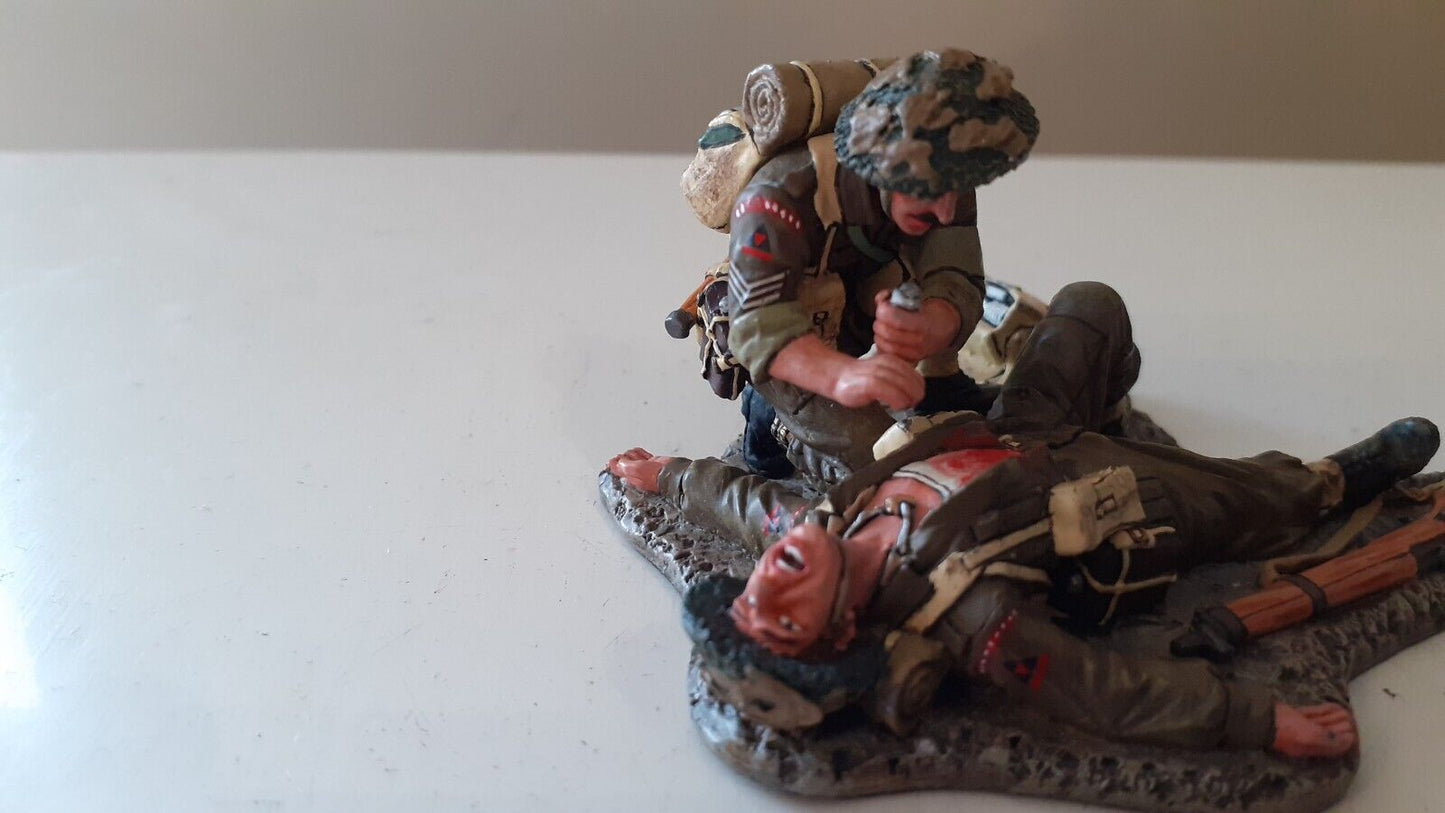King and country ww2 d-day medic british canadian 2009 no box dd109 w12