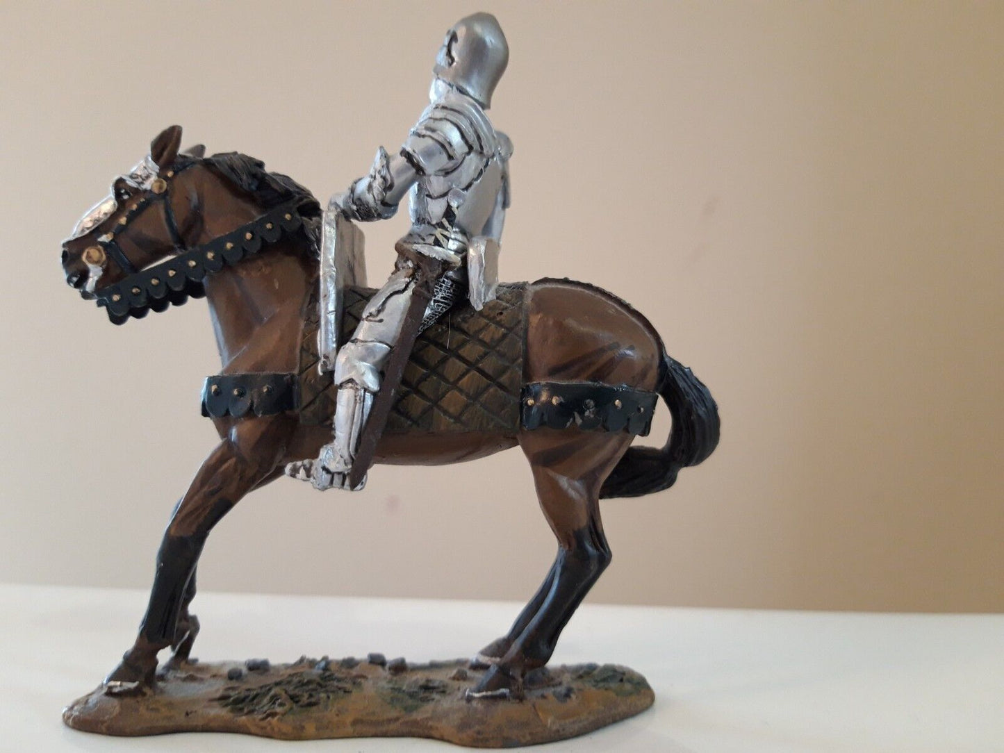 Del prado medieval warriors England man at arms 15th 1:30 cavalry 49 missin axe